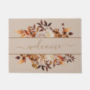 Search for fall doormats Calligraphy script