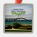 Search for mackinac bridge christmas tree decorations United states