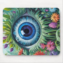 Search for surrealism mousepads Eye