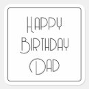 Search for happy birthday dad stickers Father