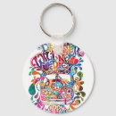 Search for psychedelic key rings Hippie