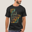 Search for criminal justice tshirts Court