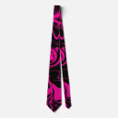 Search for hot pink and black ties Cool