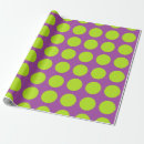 Search for purple polka dot wrapping paper Circles