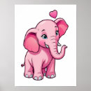 Search for cute baby elephant posters Pink