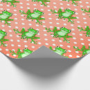 Search for frog wrapping paper Orange