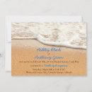 Search for beach wedding reception invitations Destination