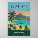 Search for vintage hawaiian posters Beach