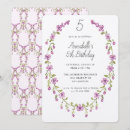Search for delicate invitations Purple