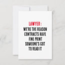 Search for contract cards Lawyer