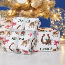 Search for equestrian christmas wrapping paper Pony