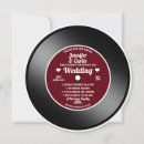 Search for circular wedding invitations Cassette tape