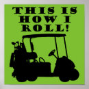 Search for golf cart posters Golfer