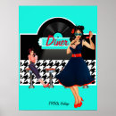 Search for 1950s diner posters Black and white
