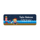 Search for nautical girl return address labels Baby shower
