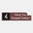 Search for bathroom bumper stickers Humour