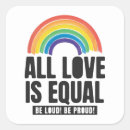 Search for love is love lgbt stickers Human rights