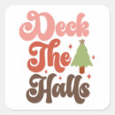 Search for deck the halls stickers Retro