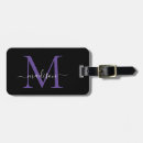 Search for monogram luggage tags Girly