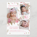 Search for collage birthday invitations Gold