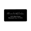 Search for basic white return address labels Classic