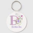 Search for monogram b key rings Flowers
