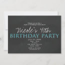 Search for blue and grey birthday invitations Minimalist