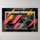 Search for boombox posters Colourful
