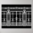Search for black and white art deco posters Architecture