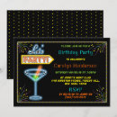 Search for neon sign party invitations Cocktail