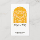 Search for golden business cards Retro