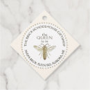 Search for bee hang tags Gold