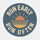 Search for distance running stickers Marathon training