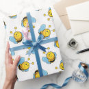 Search for bumble bee wrapping paper Black