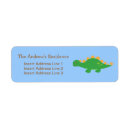 Search for stegosaurus return address labels Jurassic