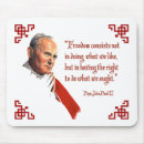 Search for pope mousepads Catholic