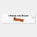 Search for bacon bumper stickers Food