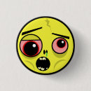 Search for monster faces badges Halloween