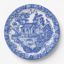 Search for blue willow plates Blue and white