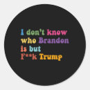 Search for brandon stickers Election