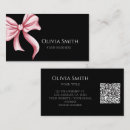 Search for bow business cards Chic