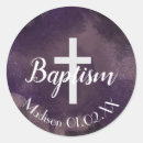 Search for purple cross stickers Baptism