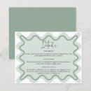 Search for green wave invitations Wavy border