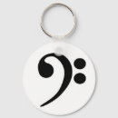 Search for bass clef key rings Cello