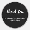 Search for silver metallic wedding stickers Thanks
