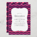 Search for neon quinceanera invitations Purple