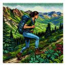 Search for backpacker posters Hiking