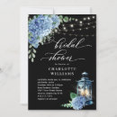 Search for blue lantern invitations Vintage