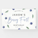 Search for berry first birthday banners Cute