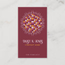 Search for disco business cards Boho